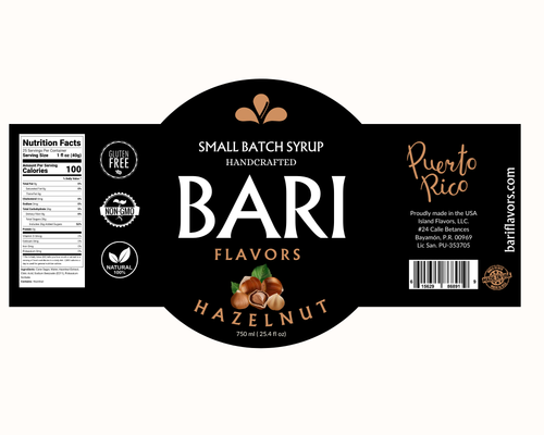 Hazelnut Syrup